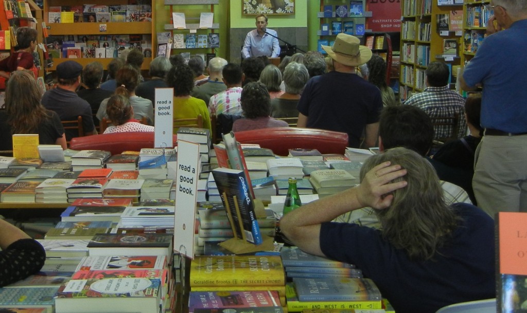 CONSEQUENCE launch party at Diesel Books (Oakland, CA), 18 October 2015